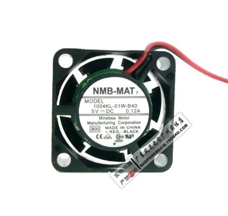 Вентилятор с двойным шарикоподшипником 1004kl 01w b40 для minбела nmb 2510 2 5 5v 0.12a|ball bearing