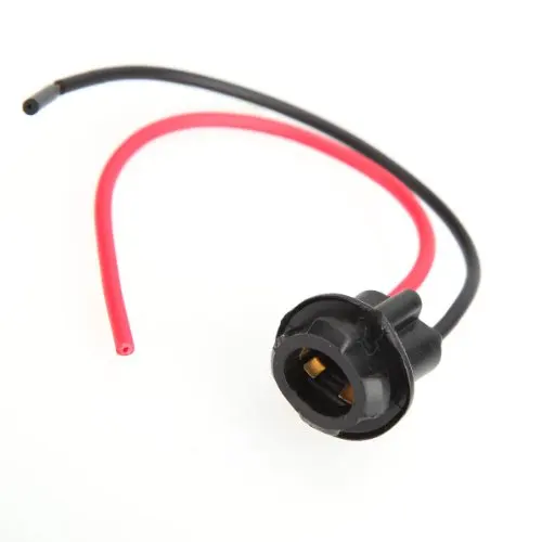 

New Lot of 2 socket connector adapter plug socket socket T10 W5W 168 193 2825 LED or halogen