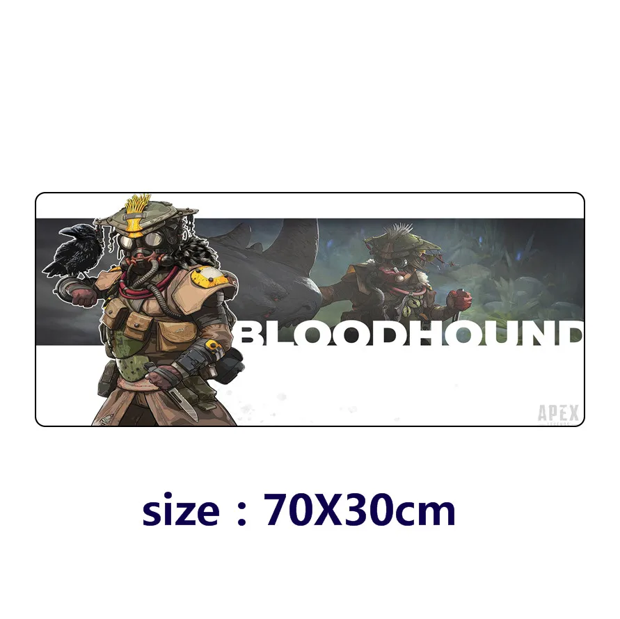 NO.2 Большой размер XL 70x30 см Apex Legends резиновый игровой коврик для мыши для ПК компьютера ноутбука коврик для мыши геймерские коврики для мыши Настольный коврик для клавиатуры - Цвет: NO.2