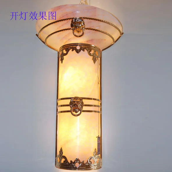 Modern living room wall lights garden bedroom light marble facades of decorative lighting door at midnight |