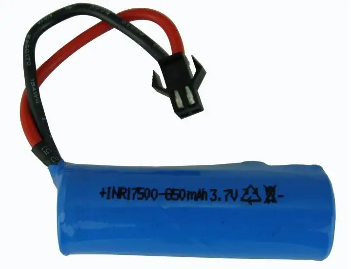 Бесплатная доставка 3 7 V 17500 850mAh литий ионная аккумуляторная батарея для