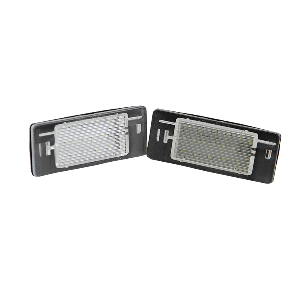 2x Canbus 3528SMD светодиодный светильник номерного знака, лампа номерного знака, автомобильный светильник, лампы для Opel Vectra C Estate 2002-2008, автомобильный светильник, источник