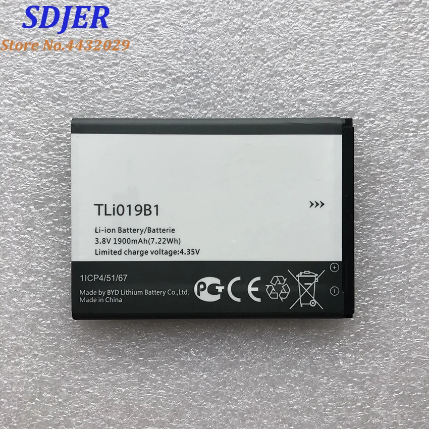 Высококачественный новый TLI019B1 TLi019B2 1900 мАч аккумулятор для ALCATEL one touch POP C7 OT-7041 7041D