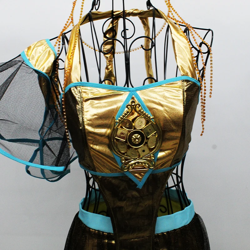 Высокого качества HalloweenSexy Лампа Аладдина Cleopatral платье Athena Liberty греческой богини