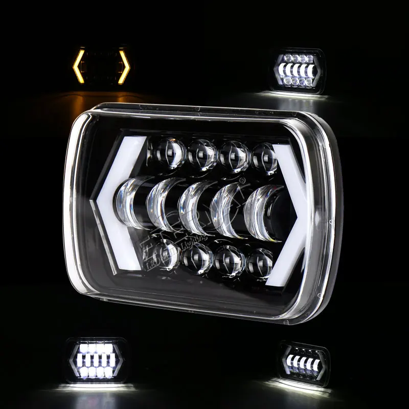 

16pc 90W LED headlight for kamaz motorcycle car pick up trucks 4x4 off road additional headlight