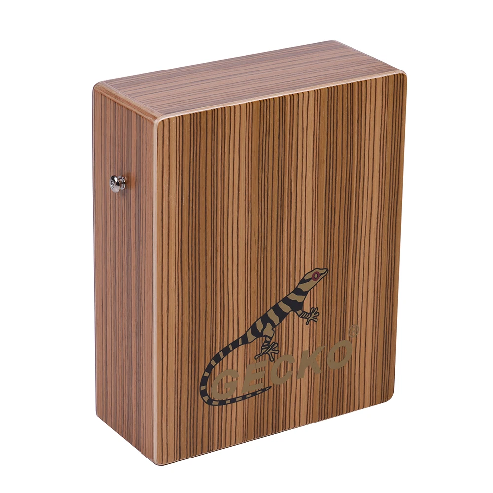 GECKO C-68Z портативный дорожный Cajon бокс барабан ручной барабан деревянный ударный инструмент с ремнем сумка для переноски висячий барабан