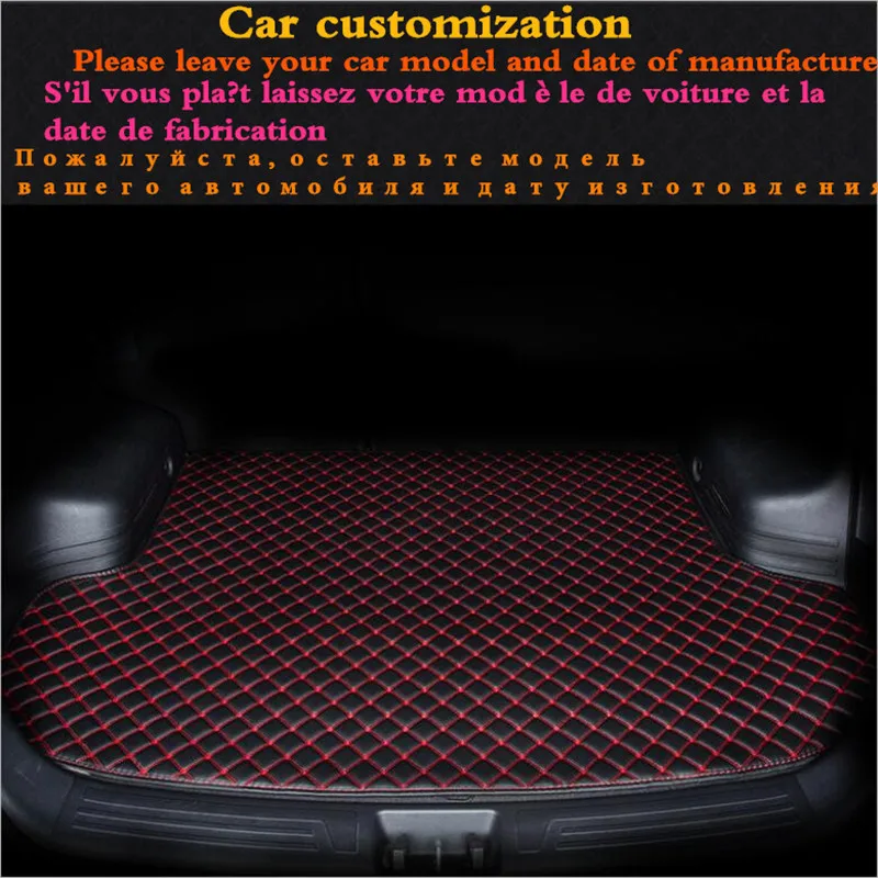 Пользовательские подходят высокой стороне багажнике автомобиля коврики для