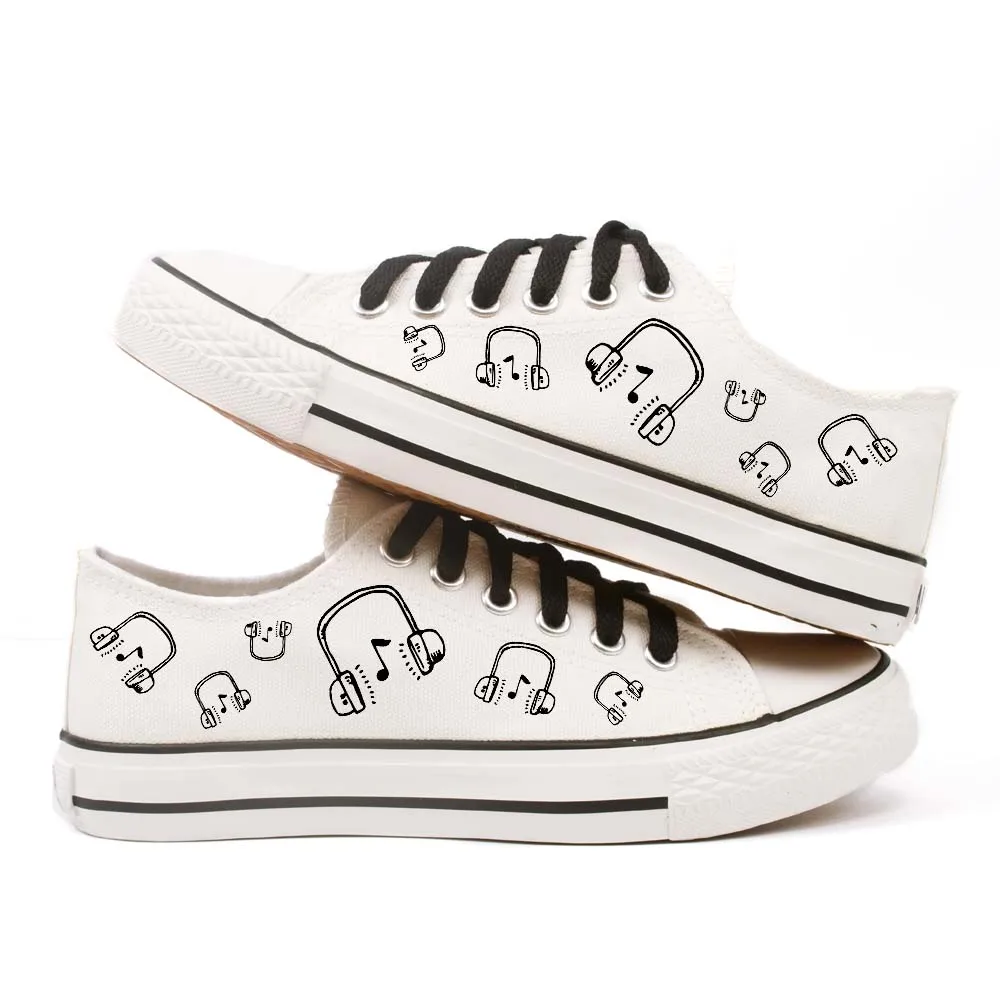 Наушники с низким топ мальчики девочки shoes холст кроссовки дети повседневная