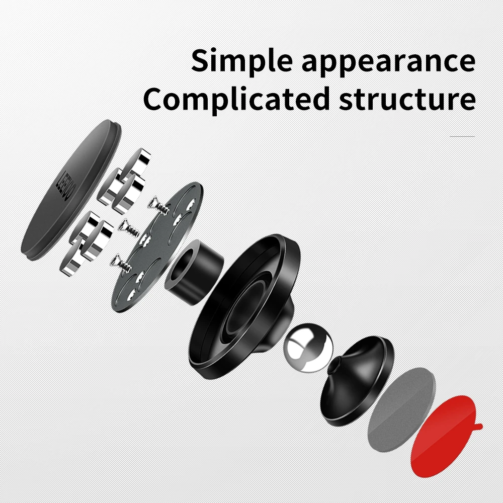 LEEIOO магнитный автомобильный держатель для телефона универсальный мобильного