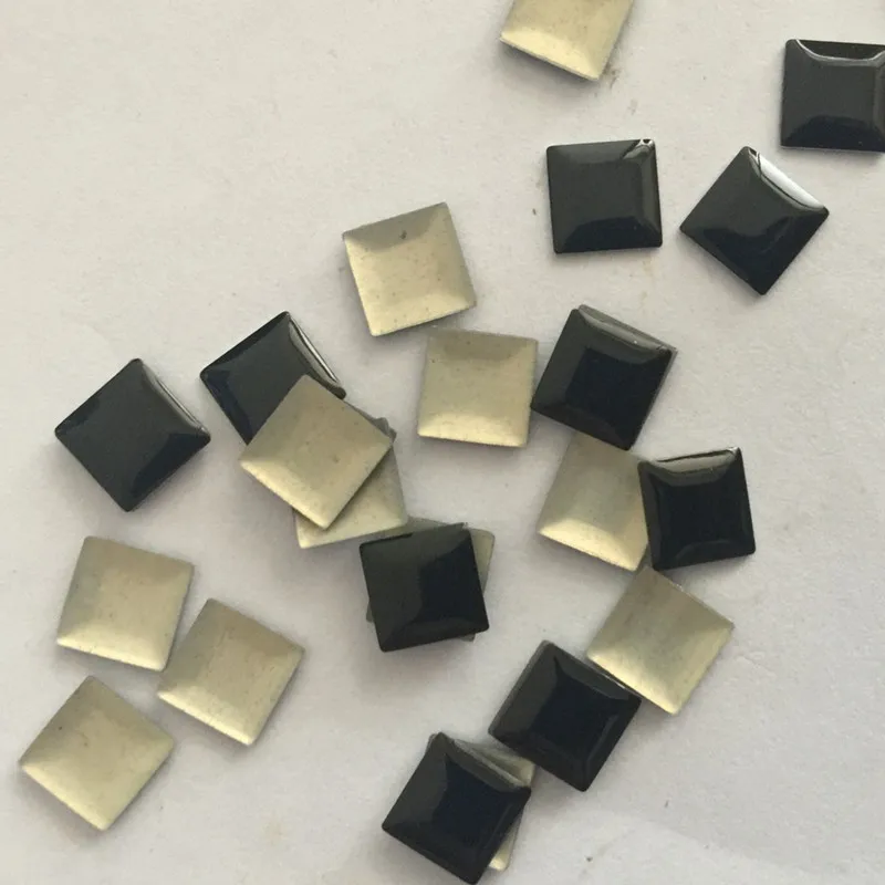 500 шт. 5 мм шпильки для горячей фиксации квадратной формы черные плоские