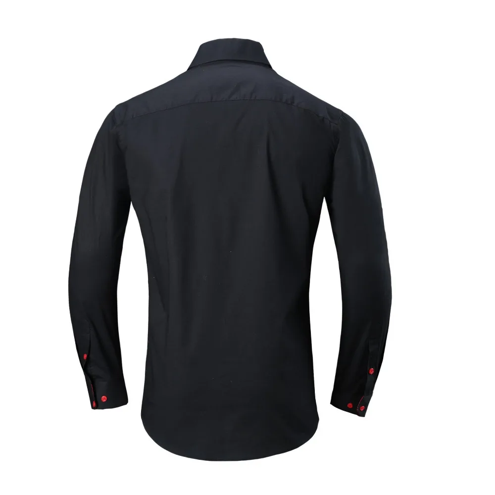 Нам Размеры 100% хлопок Мужская одежда рубашки для мальчиков деловая рубашка с