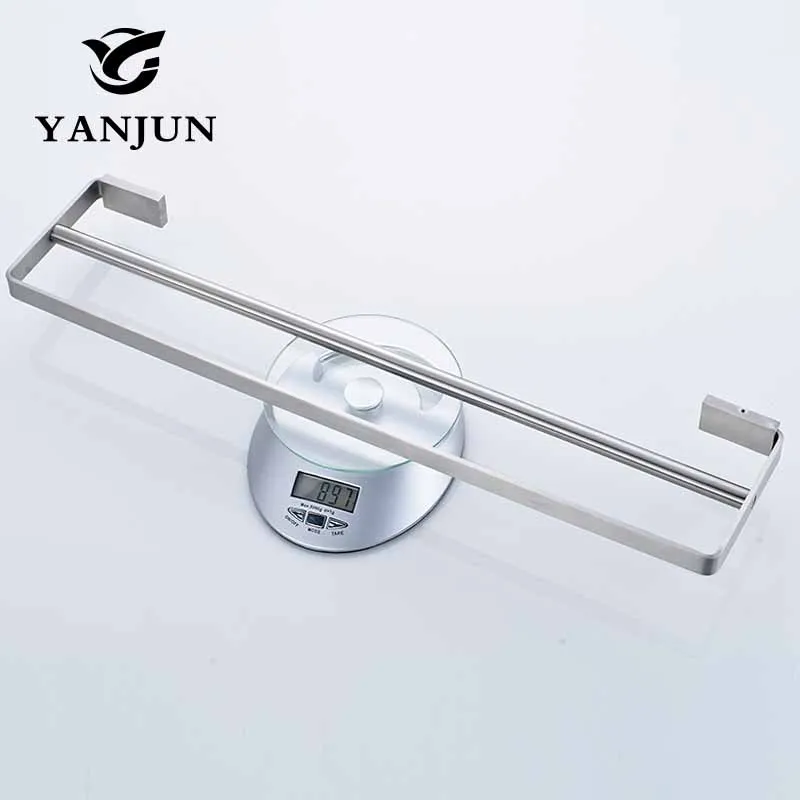 Настенный 304 из нержавеющей стали для полотенец двойной держатель популярные