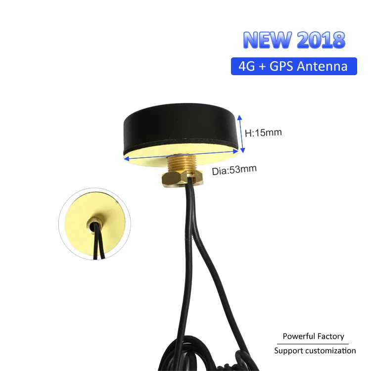 Внешняя антенна Mimo с GPS 2 4g Wi Fi 2x2 3G LTE 1 м кабель разъем SMA M шт.|Антенны для связи| |