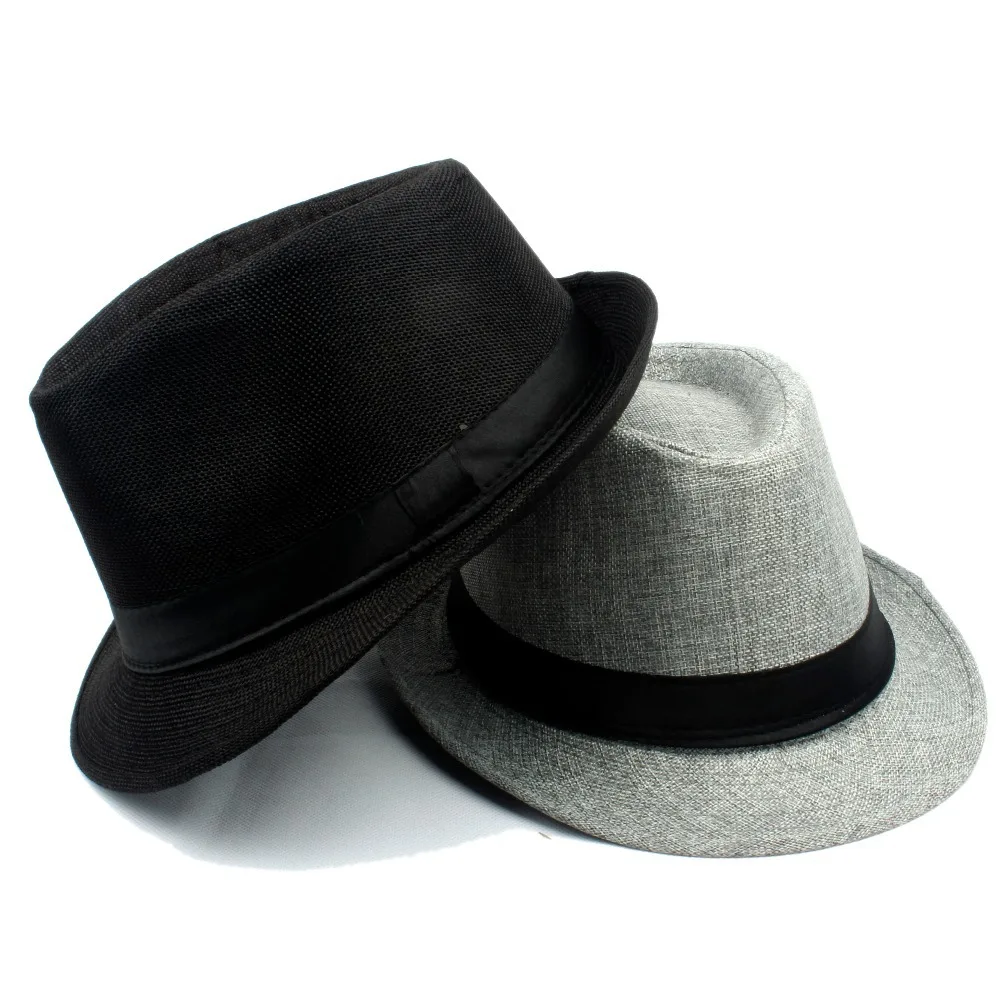 Оптовая продажа 2015 модная унисекс льняная фетровая шляпа Гангстер Кепка летняя