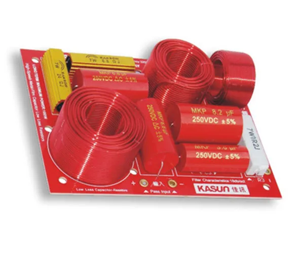 1 шт. 2 полосный Hi Fi аудио кроссовер с делителем частоты фильтр 3 кГц для 5 8 Ом