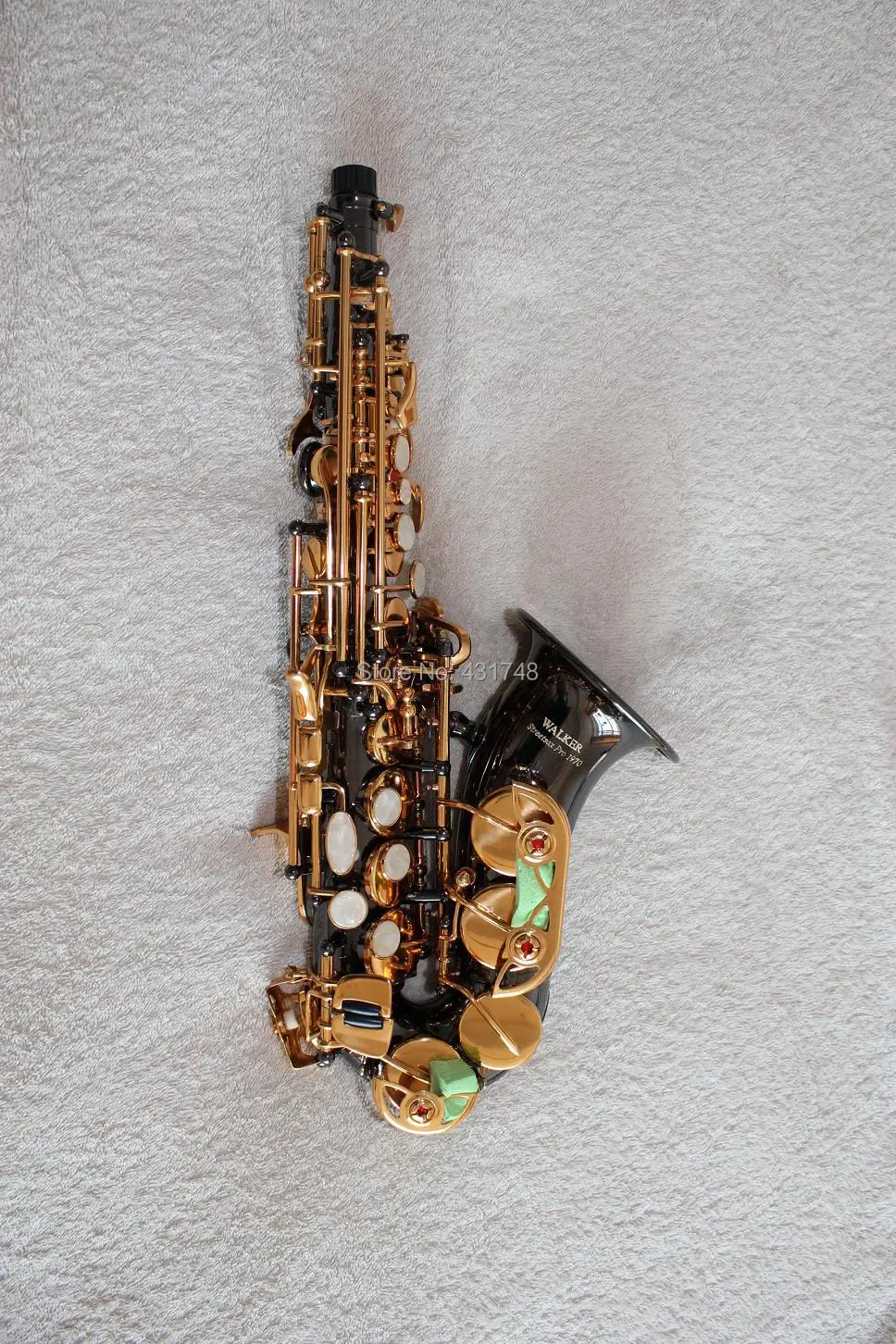 

Eb Alto Saxophone in Black Nickel Finish With Case Shipping time 8-13 days Wind Musical instruments