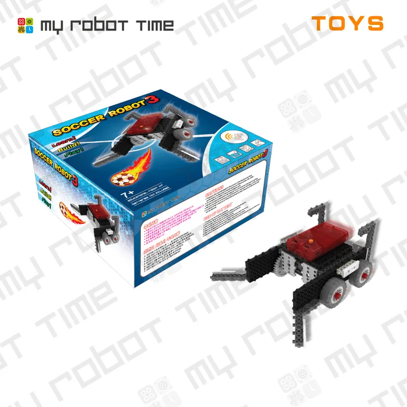 My Robot Time DIY Soccer STEM развивающая обучающая игрушка робот в наборе строительный блок