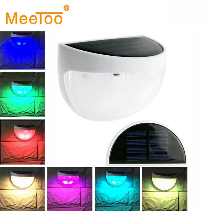 MeeToo LED наружная панель на солнечных батареях садовая дорожка настенный сарай