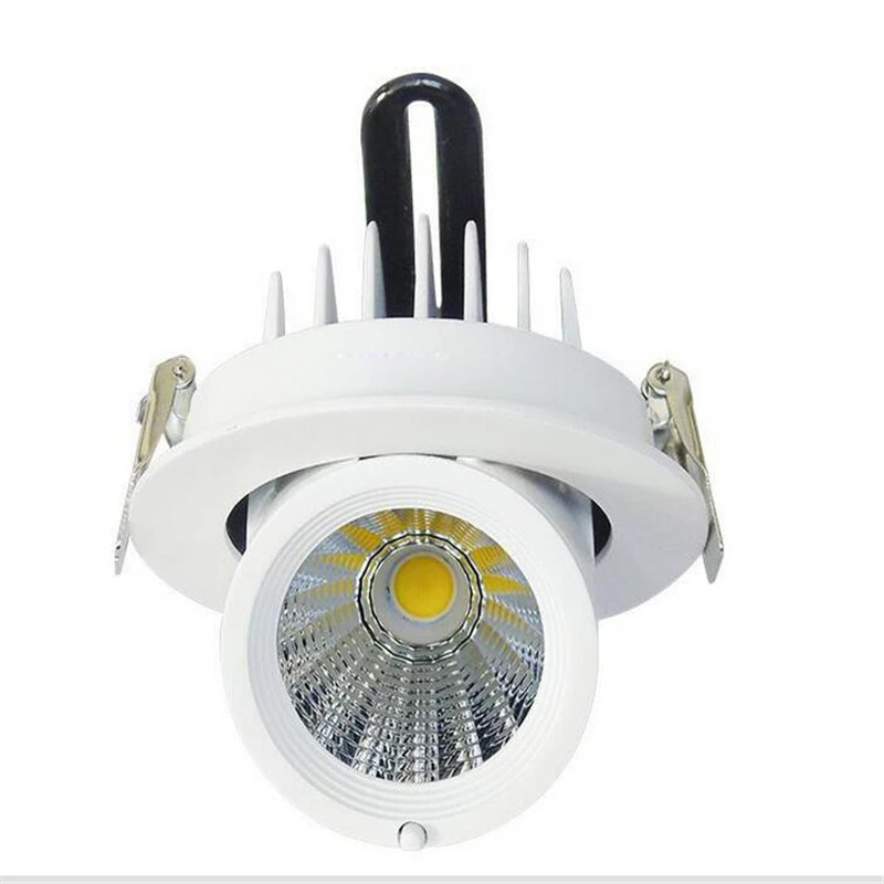 LED Trunk Downlight COB Ceiling 10w 15W AC85-265V Adjustable recessed led Indoor Spot Light cob downlight | Освещение