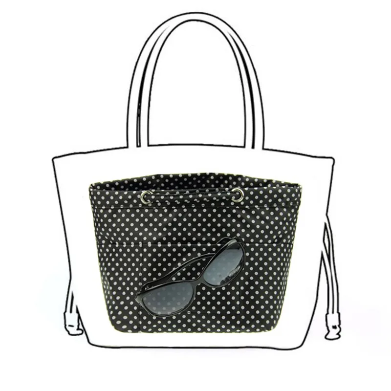 LHLYSGS Женская модная дорожная сумка Obag внутренняя с двойными карманами для - Фото №1