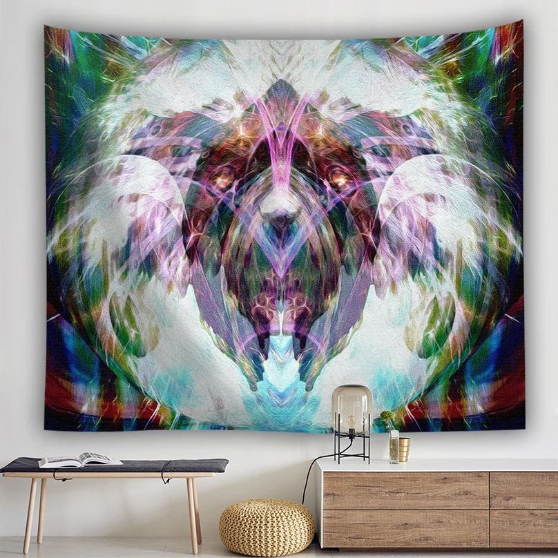 Индийская настенная искусственная кожа МАНДАЛА ГОБЕЛЕН 3d хиппи бохо Настенный