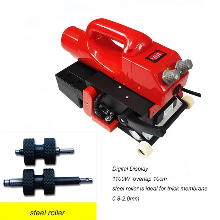 DIGITAL steel HDPE лист геомембраны сварочный аппарат горячий клин сварочный аппарат пластиковый вкладыш сварочный аппарат ПВХ пленка запайки - Цвет: DIGITAL steel