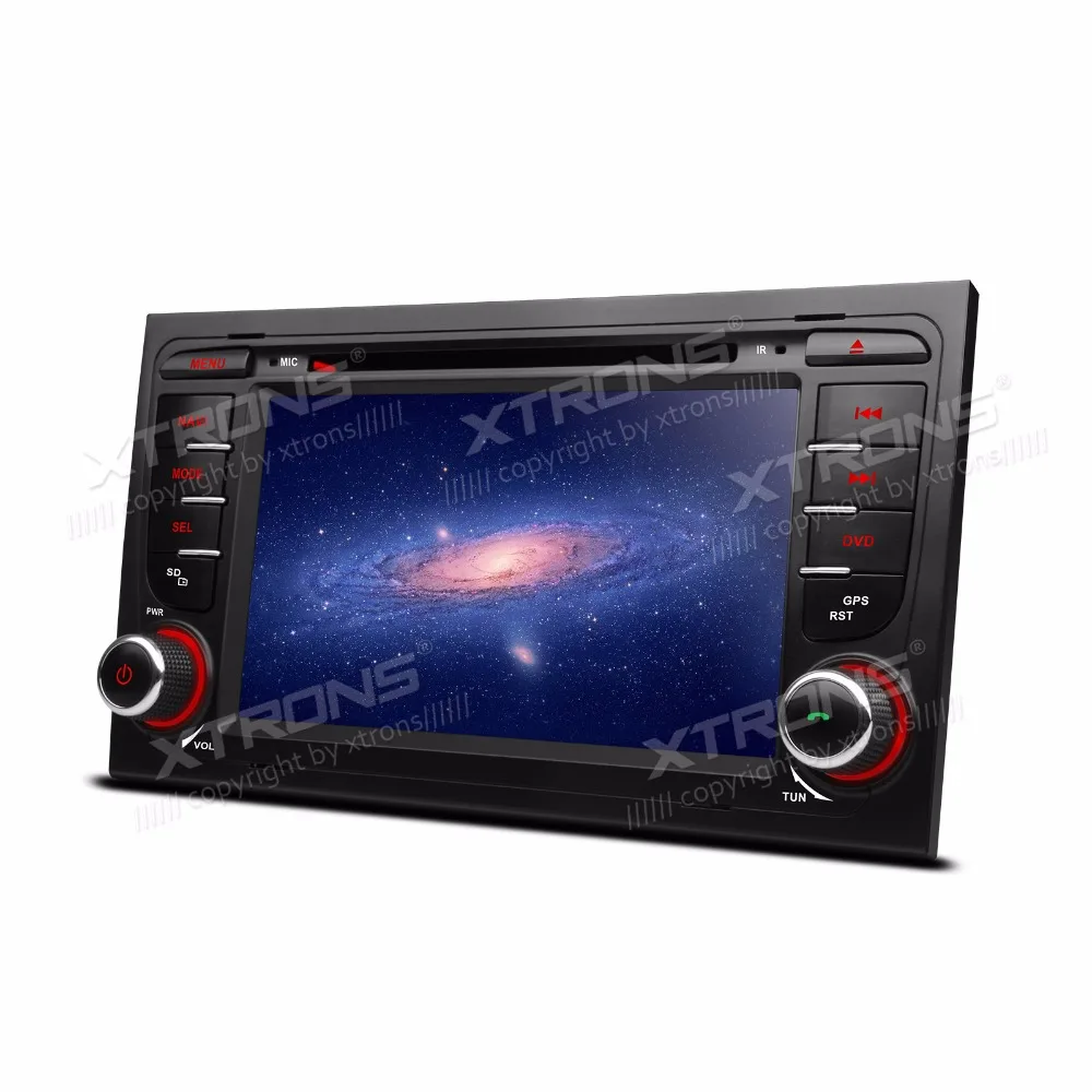 XTRONS 7 дюймовый HD сенсорный экран 2 DIN автомобильный DVD плеер GPS навигация Радио для