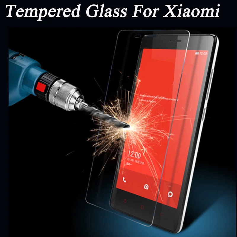 Чехол для Xiaomi Redmi Note 2 3 4 Pro Защитная пленка экрана из закаленного стекла защитная