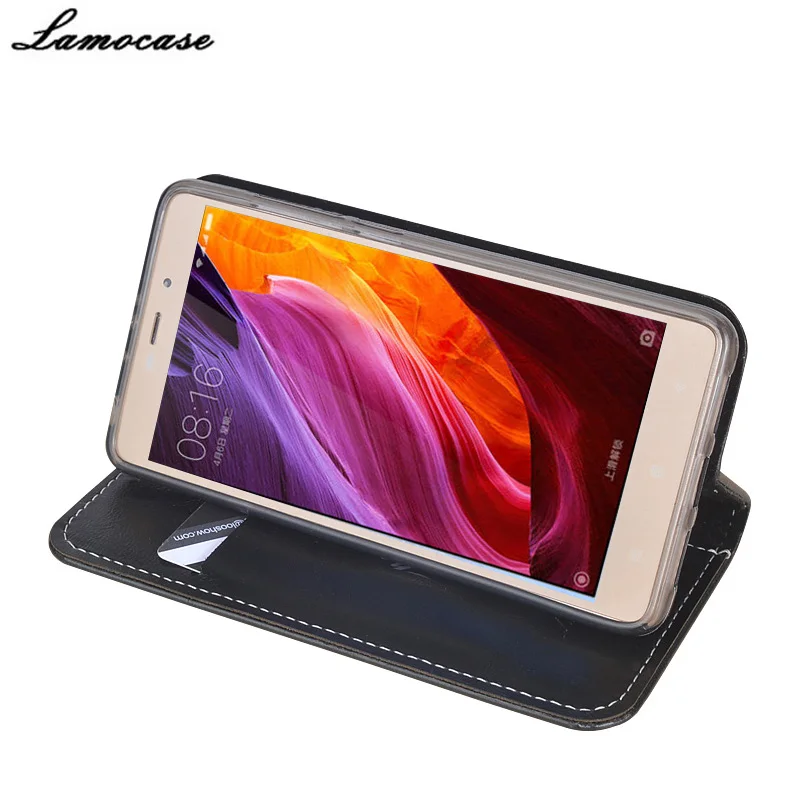Кожаный чехол для Alcatel One Touch Pixi 4 5045d откидная крышка 5045x5.0 &quotмобильный телефон