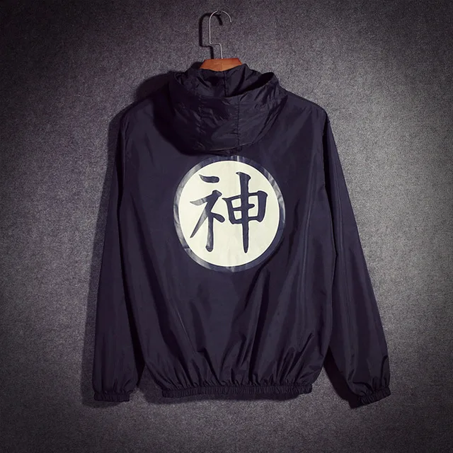 7 TANG унисекс косплей мужские летние куртки Jaqueta Masculina аниме Dragon Ball тонкая Солнцезащитная ветровка с капюшоном - Цвет: 7