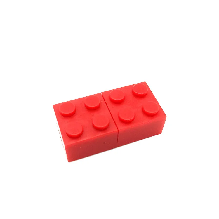 Pendrive мультфильм строительные блоки usb 2 0 флэш накопитель силиконовый 4 ГБ 8 16 32 64