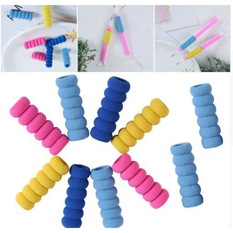 10 шт живопись алмаз горный хрусталь стежок крышка ручки Сделай Сам расставить