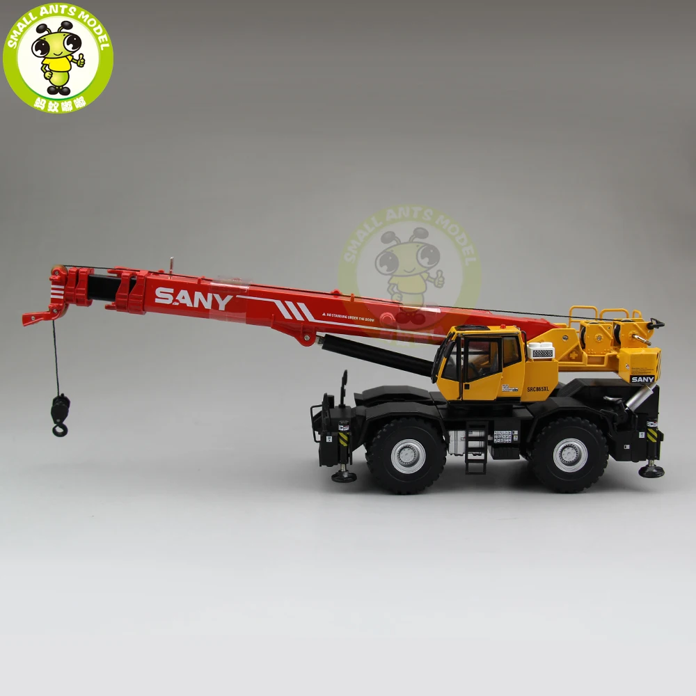 1/50 SANY ROUGH-TERRIAN Suspens CRANE SRC865XL литая металлическая модель Подарочная коллекция хобби