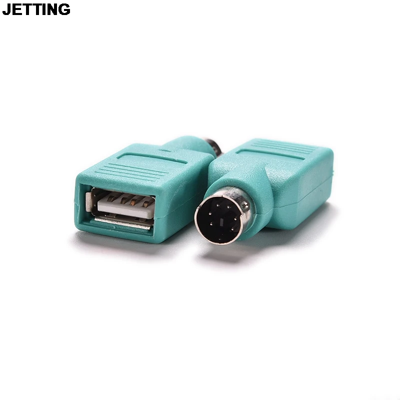 

JETTING USB Female in to PS2 Male Adapter Converter for Computer PC Keyboards Mouse 2PCS Drop Shipping