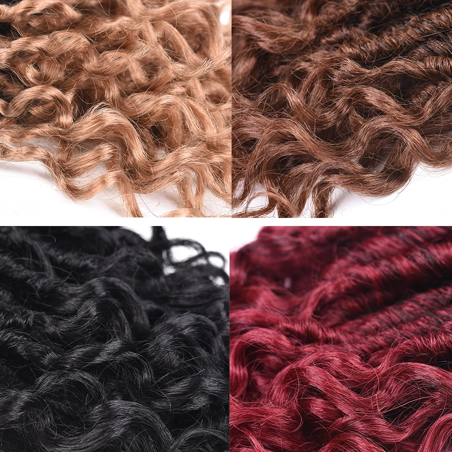 AliLeader для детей 1 10 шт. богиня искусственные локоны в стиле Crochet плетение накладные