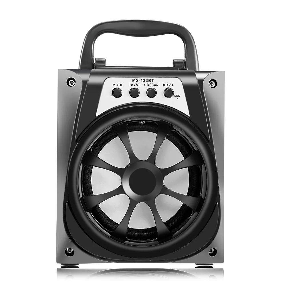 Excelvan MS-113BT беспроводной Bluetooth динамик Портативный 8 Вт Высокая мощность выход