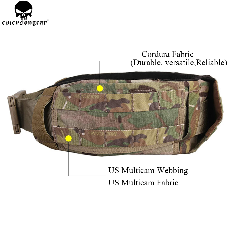 Фото Ремень EMERSONGEAR CP Style AVS с низким профилем, черный, Эмерсон охотничий, EM9295 №2