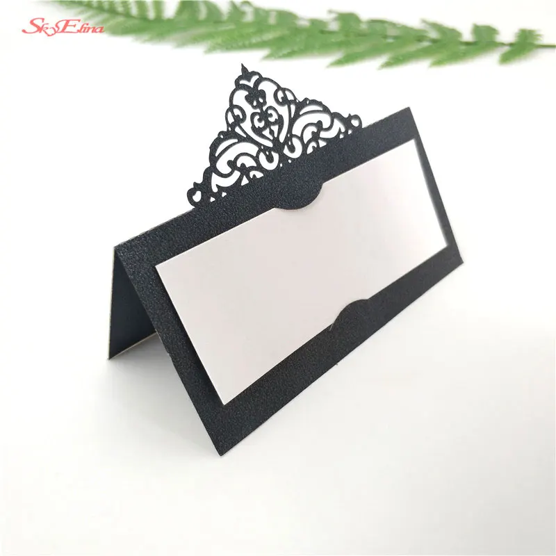 50 шт. романтическая свадебная карточка для сиденья винтажный стол номер имя