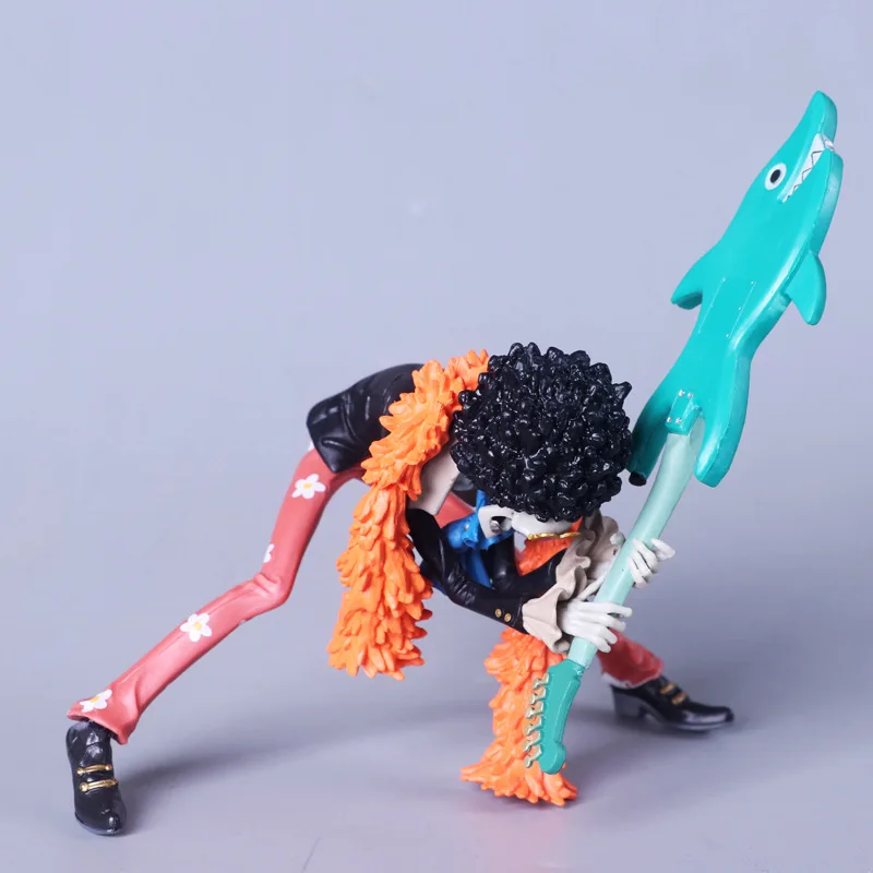 Коллекционная экшн-фигурка Luffy король душ музыкант Брук 2D3Y из ПВХ ограниченной