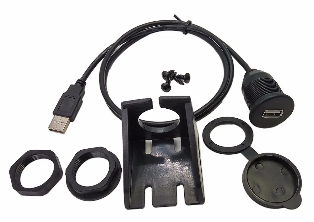 50 шт. X Универсальное крепление для приборной панели автомобиля USB 2 0 свинцовый
