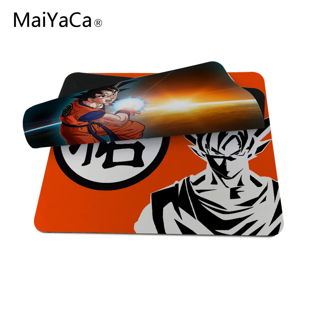 MaiYaCa Лидер продаж роскошные печати аниме Dragon Ball кожи Нескользящие прочный резиновый коврик для мыши PC Optal мышь aming коврики