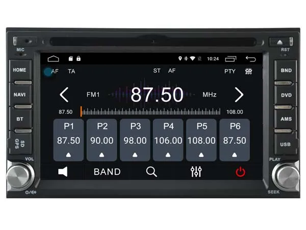 Android 6 0 Автомобильный DVD для HYUNDAI i20/SANTA FE/TUCSON/GETZ автомобильный аудио gps плеер стерео