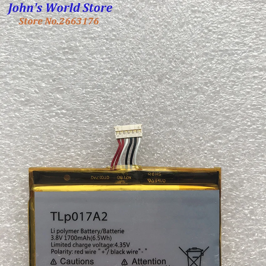 Новый аккумулятор TLp017A1 и TLp017A2 1900 мАч для ALCATEL one touch idol mini OT6012 6012A 6012 Вт 6012E 6012D S530T |