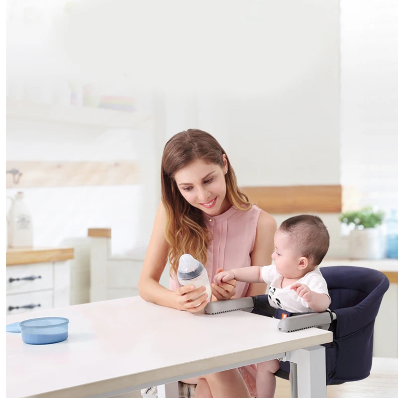 저렴한 아기 의자 휴대용 접는 좌석 슬링 다기능 유아 제품 식사 아기 안락 의자 앉아 의자 어린이 먹이 의자