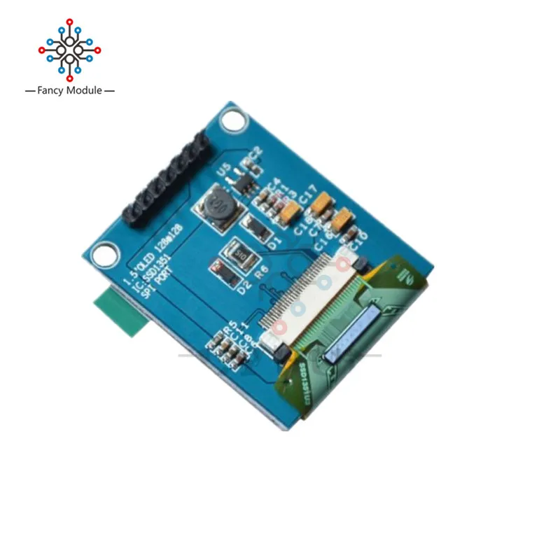 1 5 Дюймовый 128x128 SPI OLED ЖК-дисплей полноцветный Oled модуль драйвера IC SSD135 для Arduino |