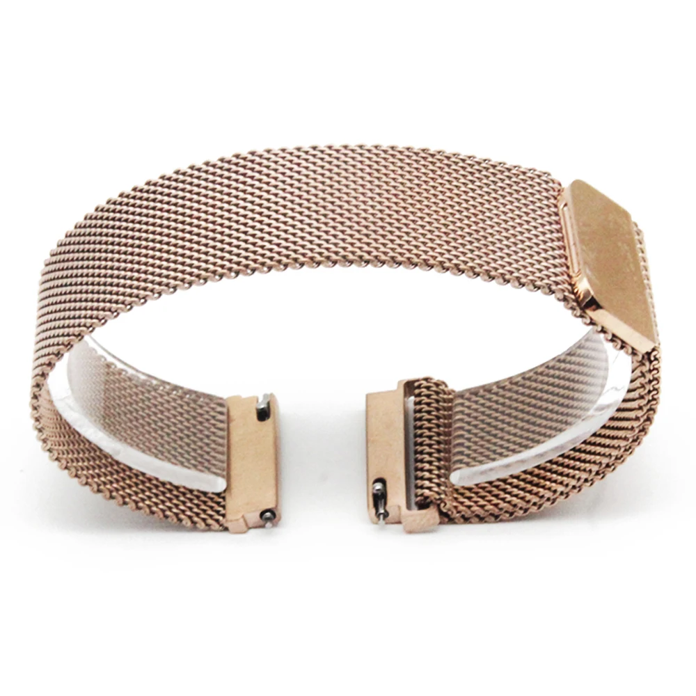 

20mm 22mm Stainless Steel Watch Band for Diesel Watchband Men Women Magnetic Quick Release Strap Wrist Loop Belt Bracelet Black