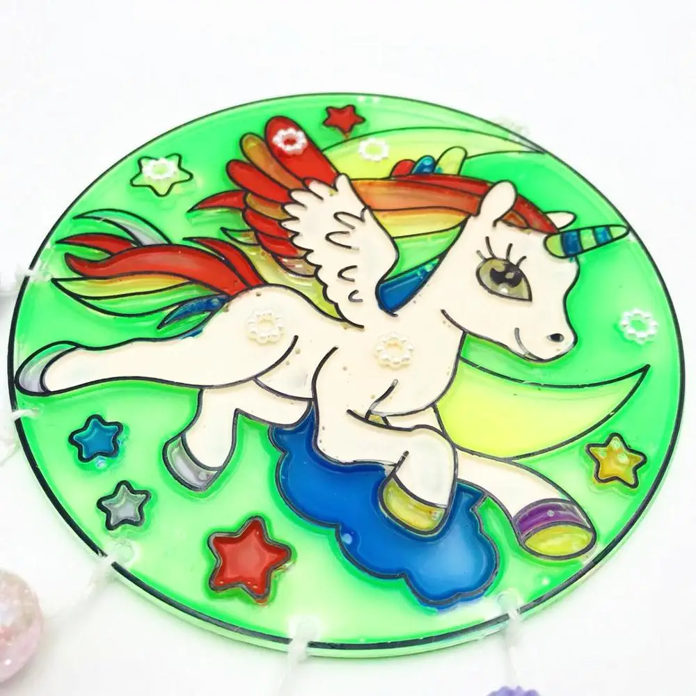 Happyxuan DIY темперная живопись летающая Ловец снов колокольчики детские игрушки