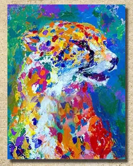 

100% hand-painted famous oil painting high quality Modern artists painting Lovely gorilla Home decoration DM-150112