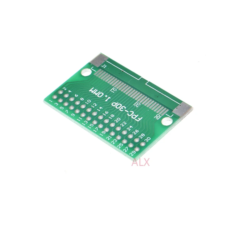 2PCS FPC-30PIN CABLE PITCH 0.5MM TO DIP 2.54MM SMT adapter PCB BOARD FFC 30P FPC 30Pin connector WIRE DIP30 Converter | Обустройство