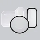 Светодиодный влагостойкий потолочный светильник IP65 Водонепроницаемый для ванной комнаты открытый садовый светильник 16 Вт 20 Вт круглый Овальный квадратный настенный светильник